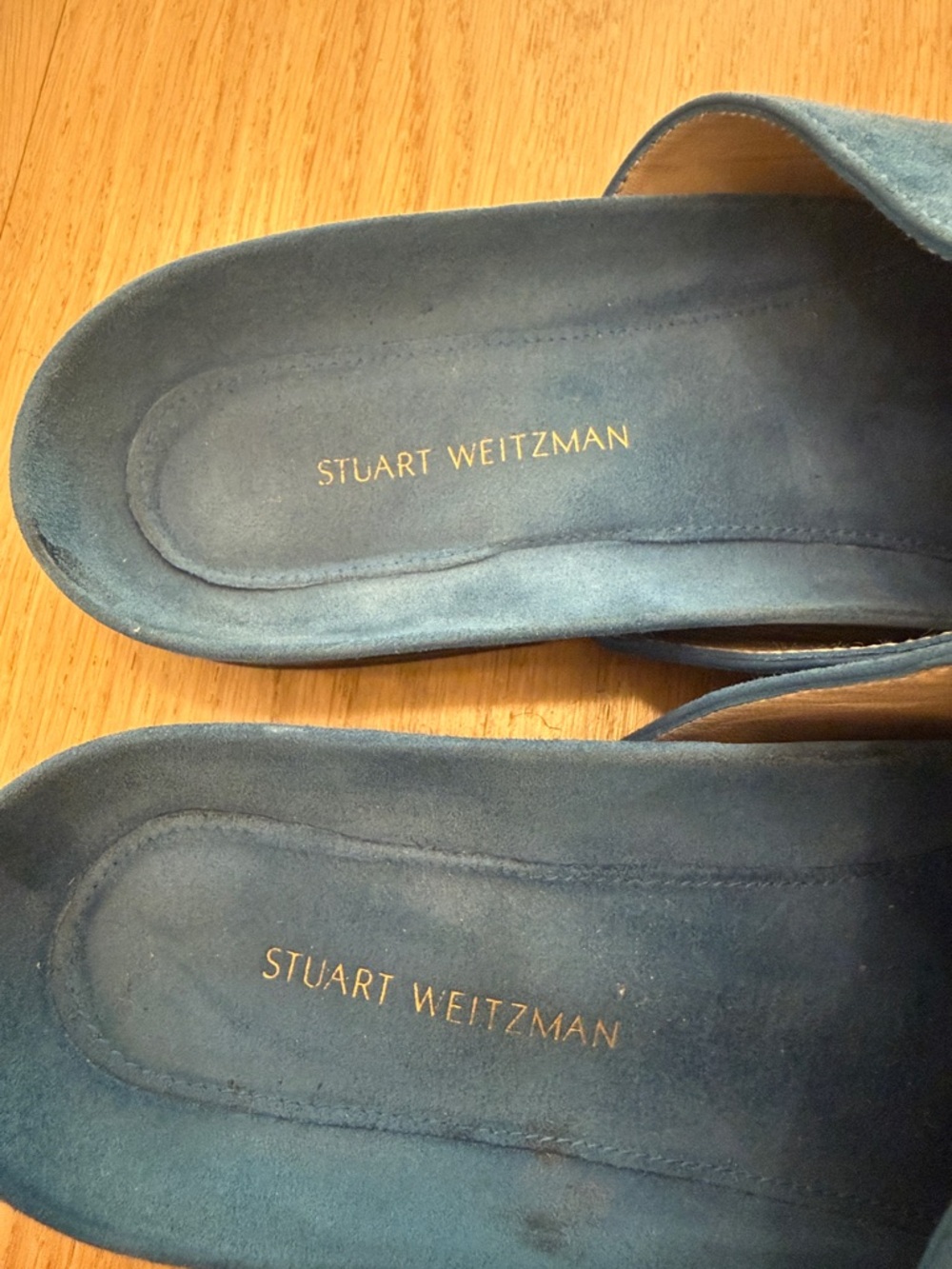 ✨STUART WEITZMAN✨Studio Pointy Toe Flat Mule - Picture 2 of 6